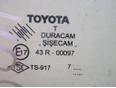Стекло двери передней правой для Toyota CorollaVerso 2004-2009