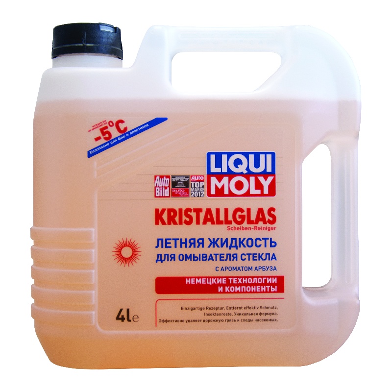 Жидкость омывателя ЛЕТНЯЯ ДО -5 4Л АРБУЗ LIQUI MOLY - Фото №1