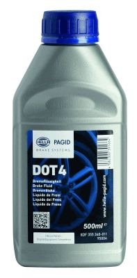 Жидкость тормозная DOT-4 0.5L/ FENOX, METACO 455 ГР. - Фото №1