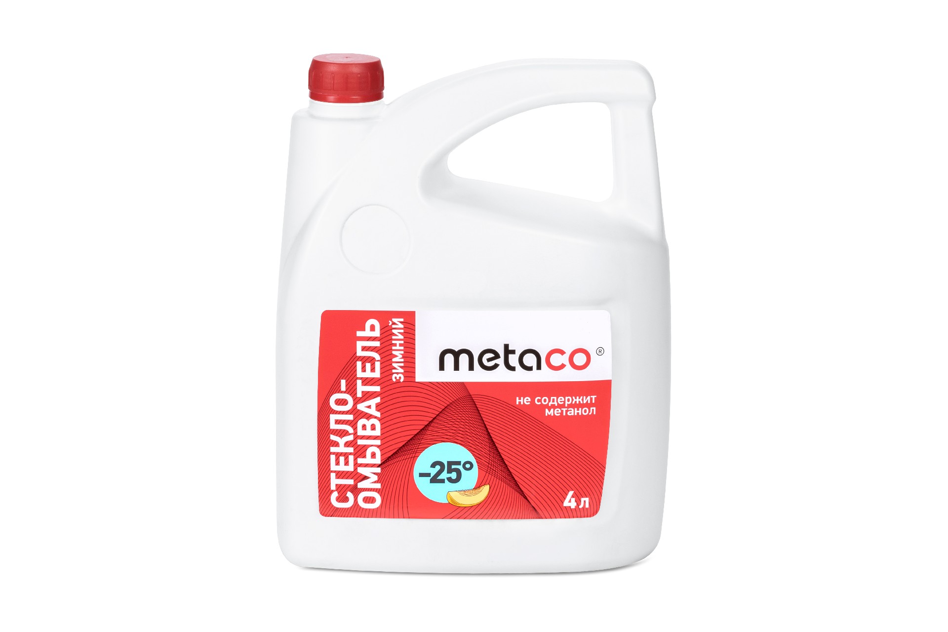 Жидкость омывателя METACO. ЗИМНЯЯ -25C 4Л - Фото №1