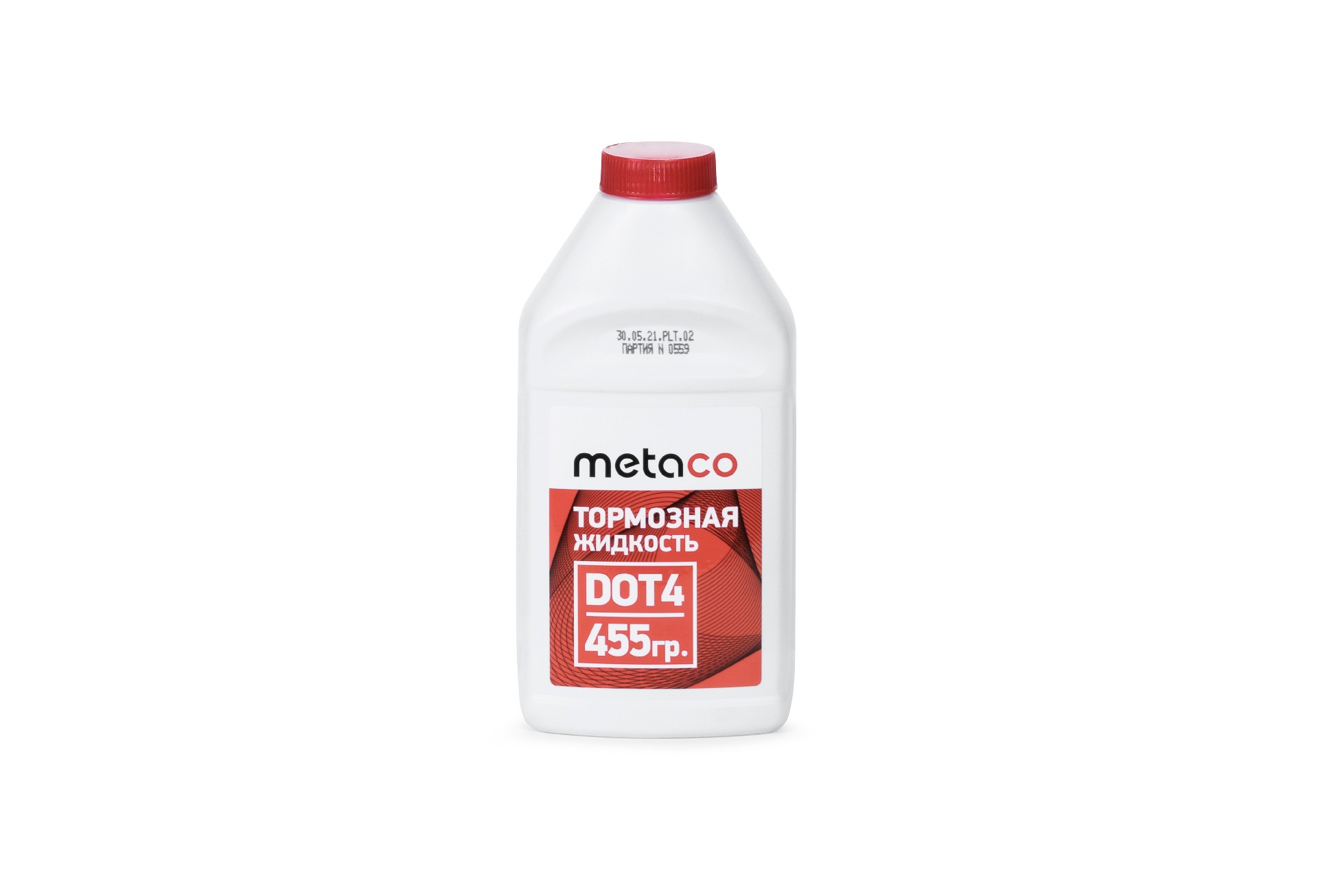 Жидкость тормозная DOT-4 0.5L/ FENOX, METACO 455 ГР. - Фото №1