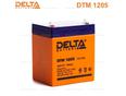 Аккумулятор мото DELTA 12V 5АЧ (+/-) 90x70x107 Нож F1/Нож F2 Гарантия 1 год