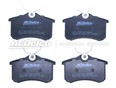 Колодки тормозные задние дисковые к-кт AUDI/VW / PEUGEOT 307 / SEAT /FORD Колодки тормозные задние дисковые к-кт AUDI/VW / PEUGEOT 307 / SEAT /FORD